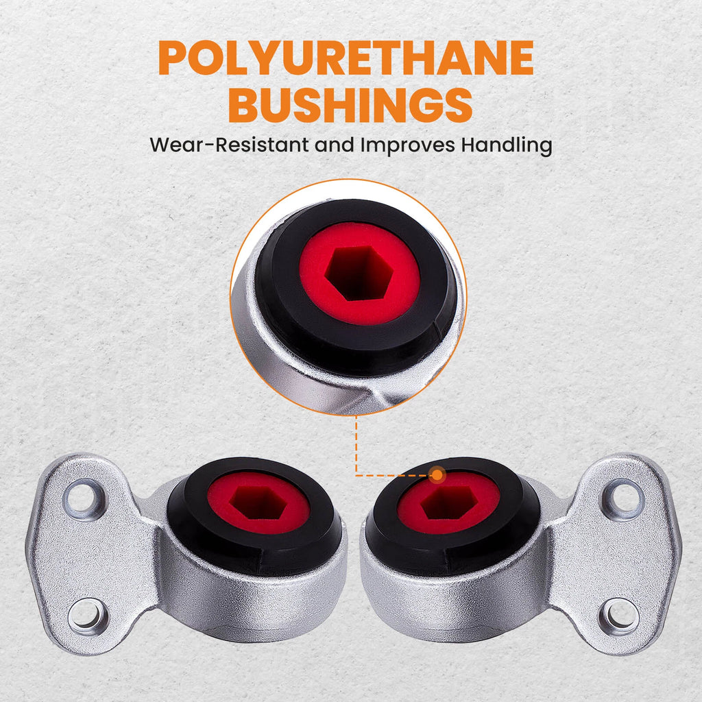 Front Control Arm Bushings Polyurethane for BMW E46 E85 325i 330i 328i Z4 (1999)