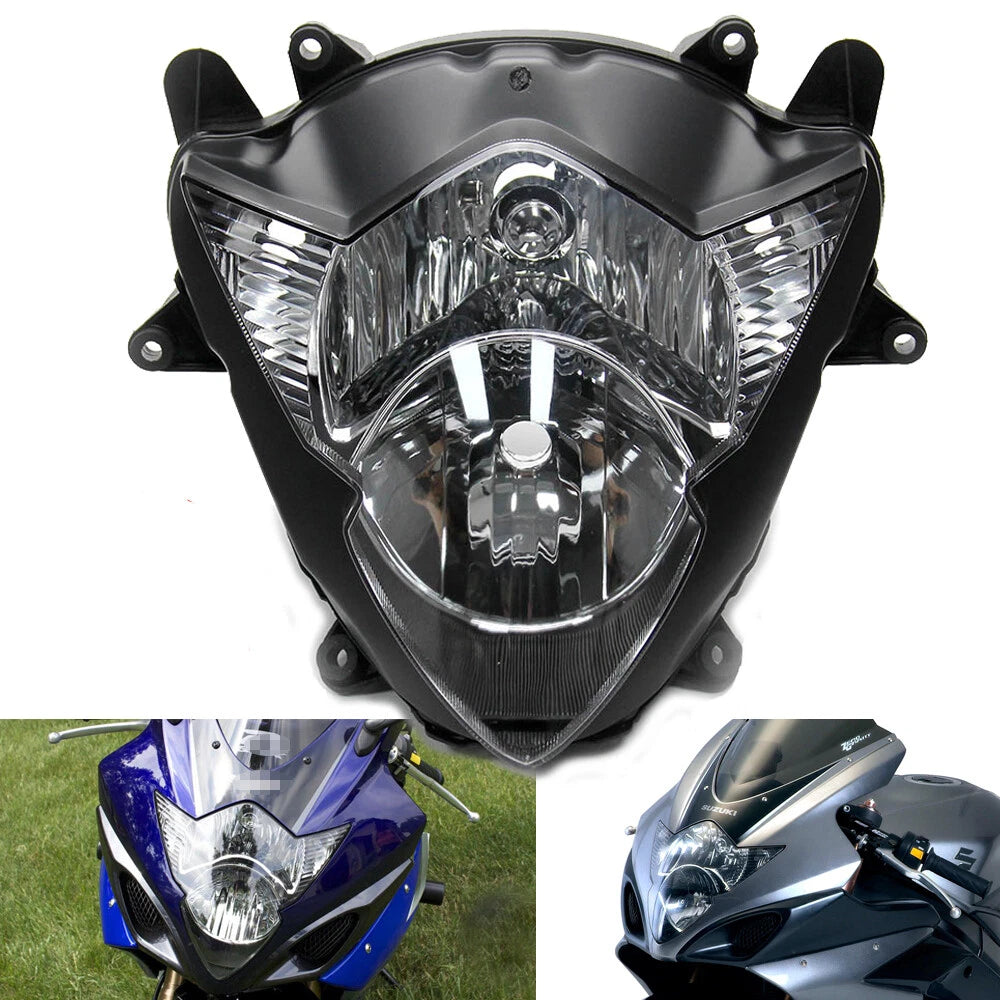 Front Headlight Lamp Assembly for Suzuki GSXR1000 (2005–2006), GSX650F (2008–2009)