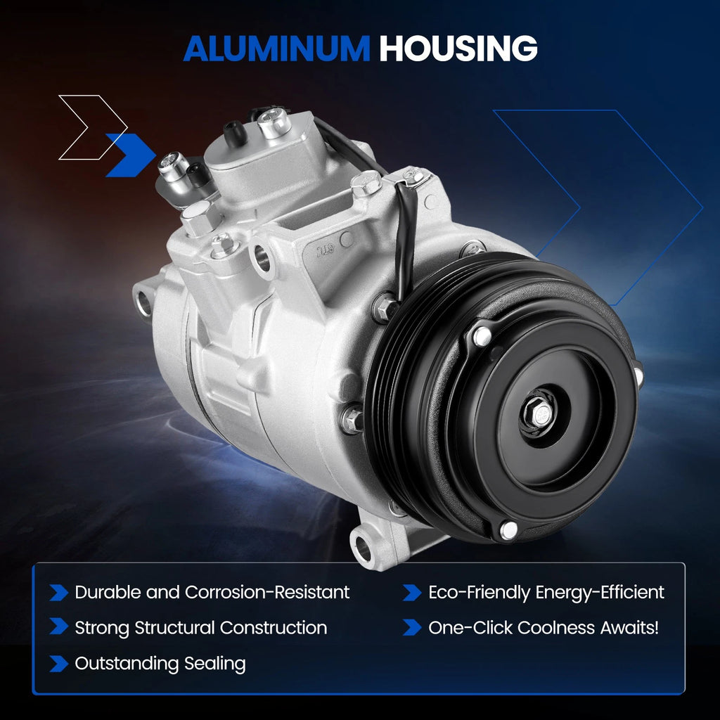 A/C Compressor with Clutch for Ford Fusion (2013–2020) 2.0L 2.5L 1.6L