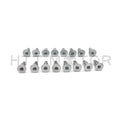 Set of 16 Windshield Frame Screws for Jeep Wrangler TJ YJ CJ