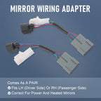 Power Heated Mirrors for Ford Excursion (2000-2001)
