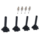 Set of 4 Ignition Coils & Spark Plugs for Suzuki Vitara Tracker (1999–2004) UF237