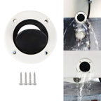 Boat Drain Valve with Seal Gasket for Salt & Fresh Water Vessels