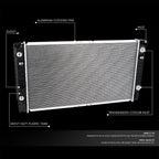 Cooling Radiator for Oldsmobile Aurora (1995–1996) DPI 1700 Aluminum