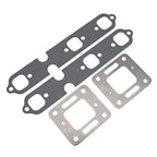 Exhaust Gasket Manifold Kit with Elbow Gasket for Mercruiser 4.3L V6 (27-41813)