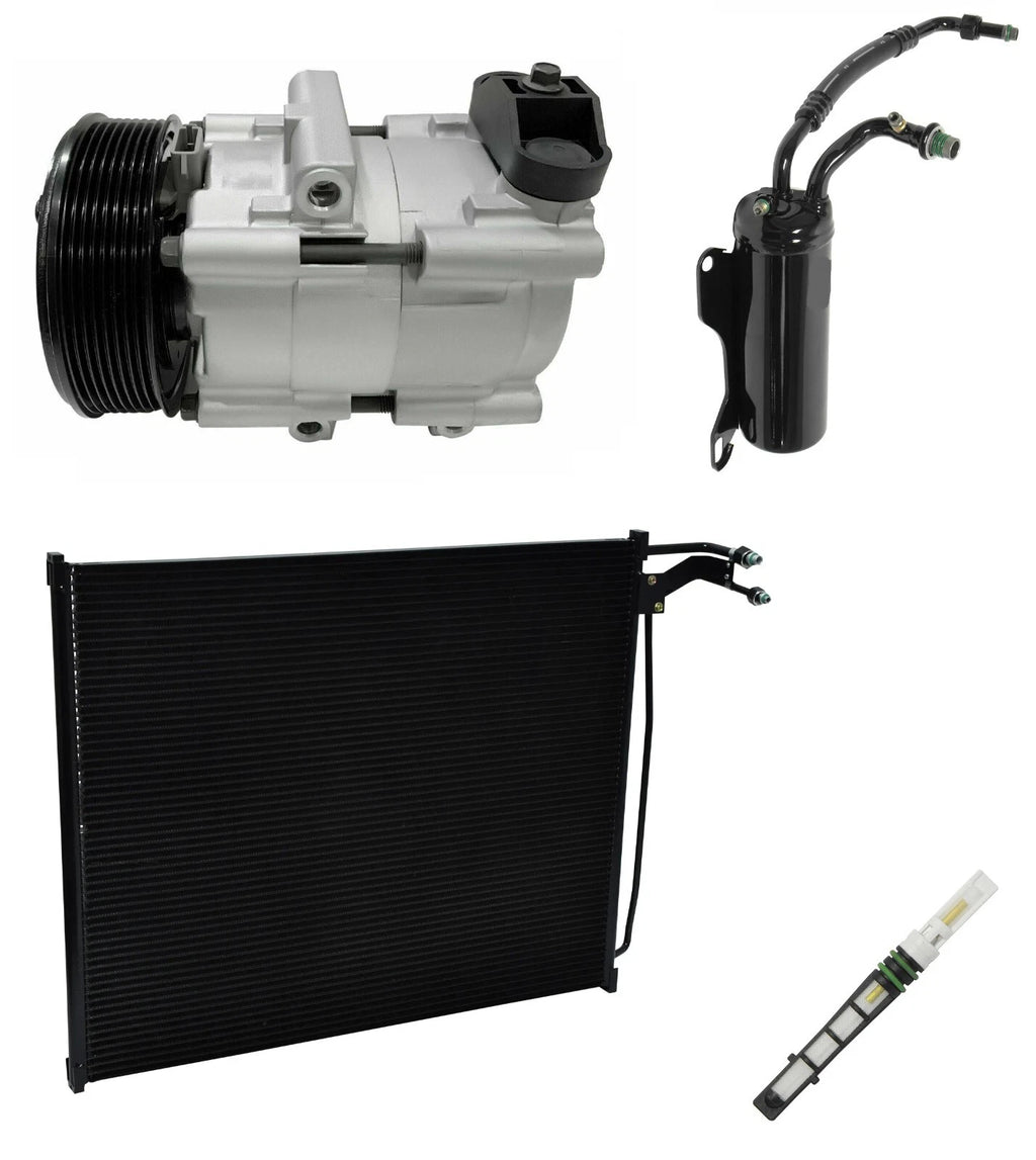 AC Compressor Kit With Condenser for E-450 Super Duty (2005–2015)