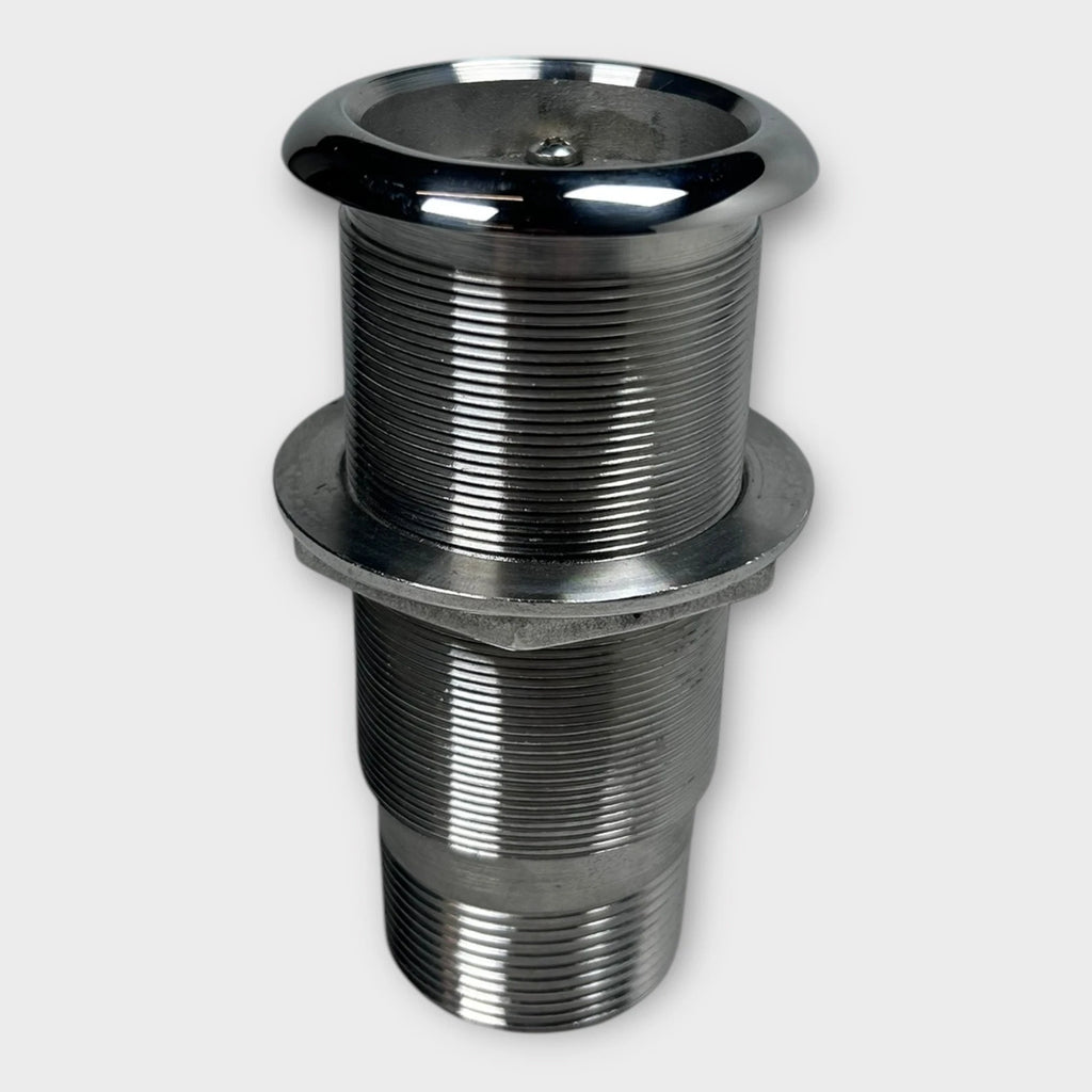 Stainless Steel Thru Hull Scupper with Nut for Marine Town (5'' x 2'')