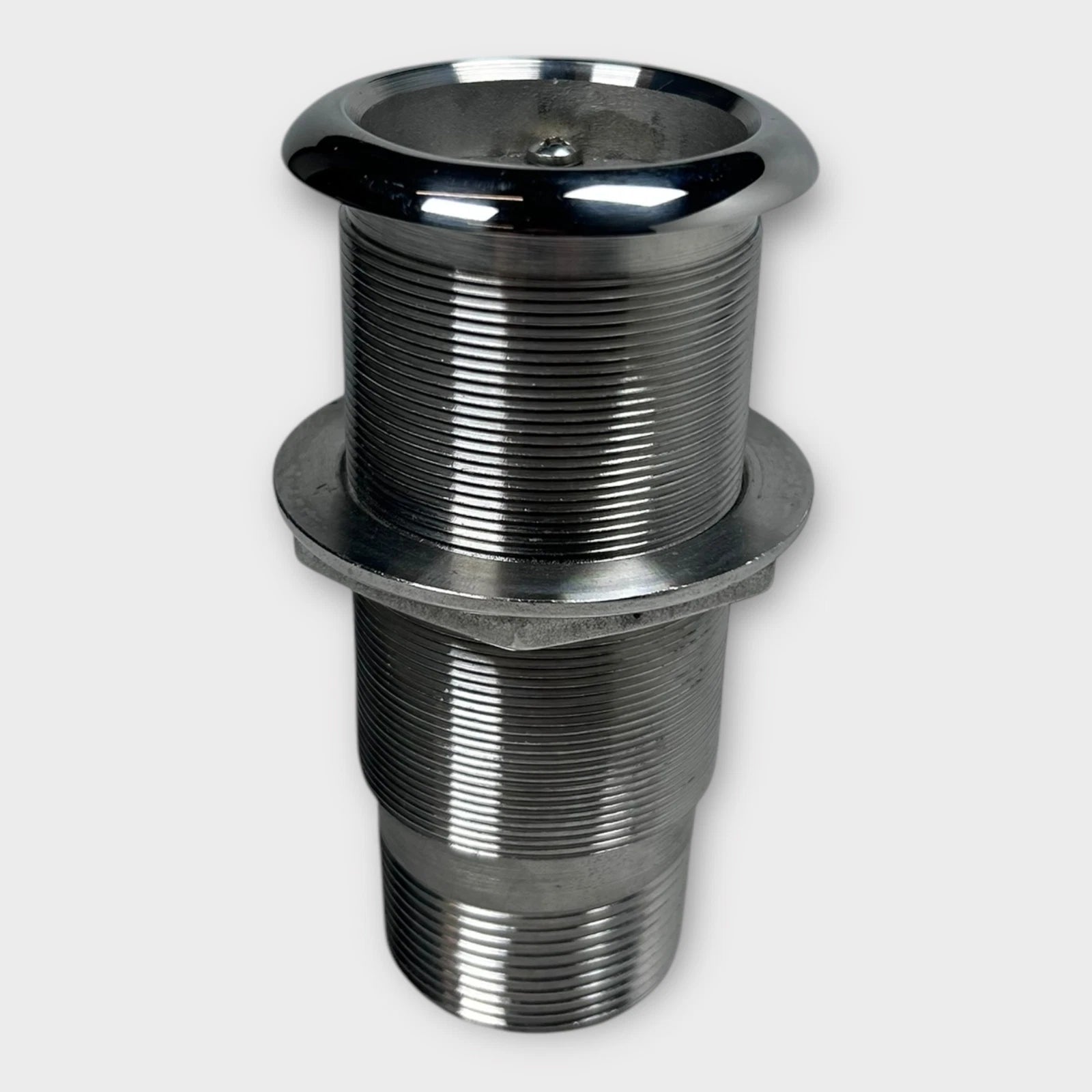 Stainless Steel Thru Hull Scupper with Nut for Marine Town (5'' x 2'')