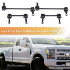 Set of 4 Stabilizer Sway Bar Link Kit for Ford Edge (No.K750798/K750744)