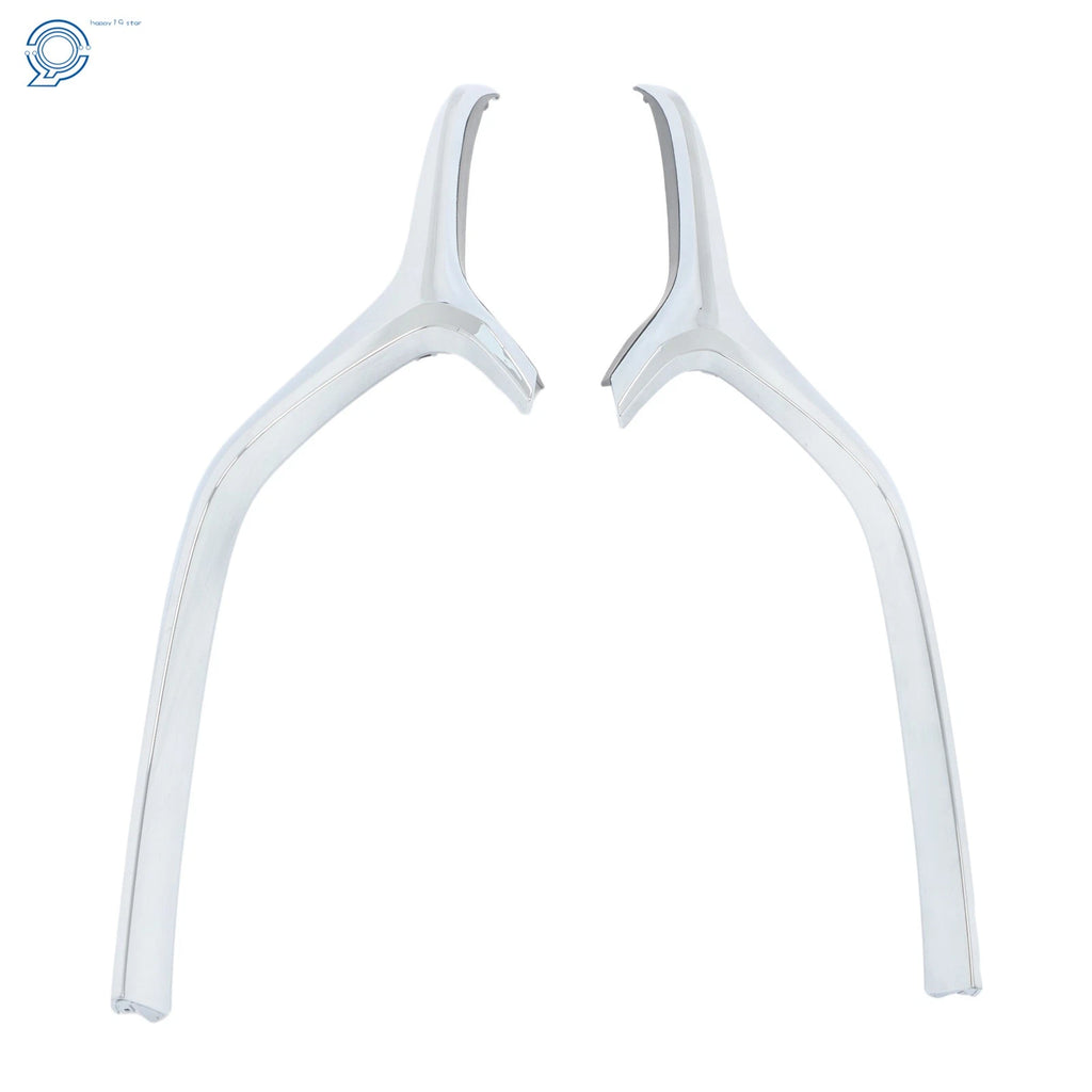 Set of 2 Chrome Front Bumper Grille Trims for Mazda 3 (2019–2023)