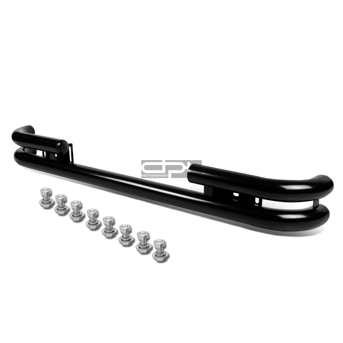3" OD Rear Double Steel Tube Bar Bumper for Jeep Wrangler YJ TJ (1987–2006)