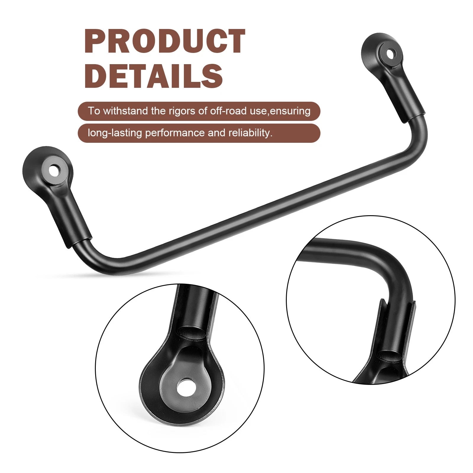 Rear Suspension Stabilizer Sway Bar + Bushings for Polaris RZR 800 EPS (2009–2014)