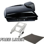 Razor Trunk Backrest Pad Mount Rack for Harley Street Road Glide (2014–2023)