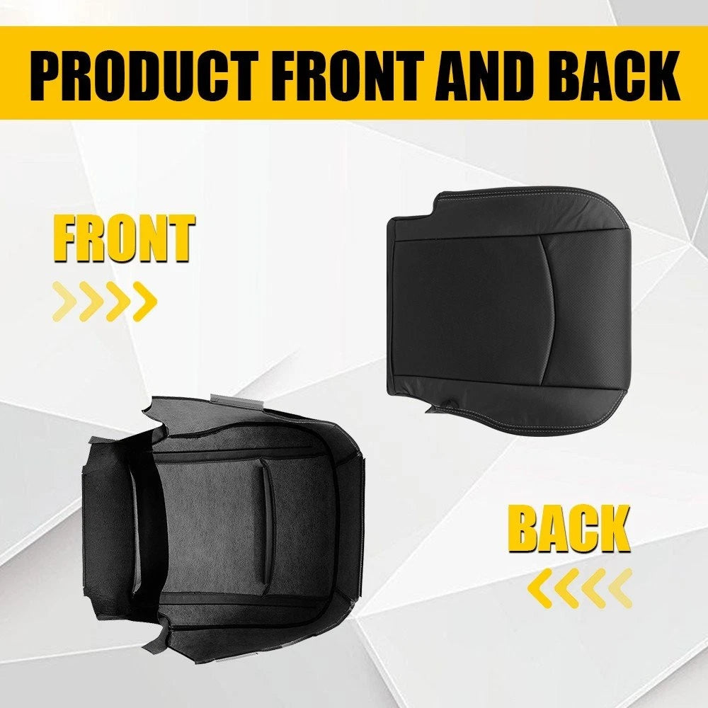 Bottom Seat Cover for Dodge Ram 1500 2500-5500 (2013–2018) Black PY