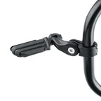 1-1/4" Short Angled Highway Bar Footpeg Mount for Harley Touring