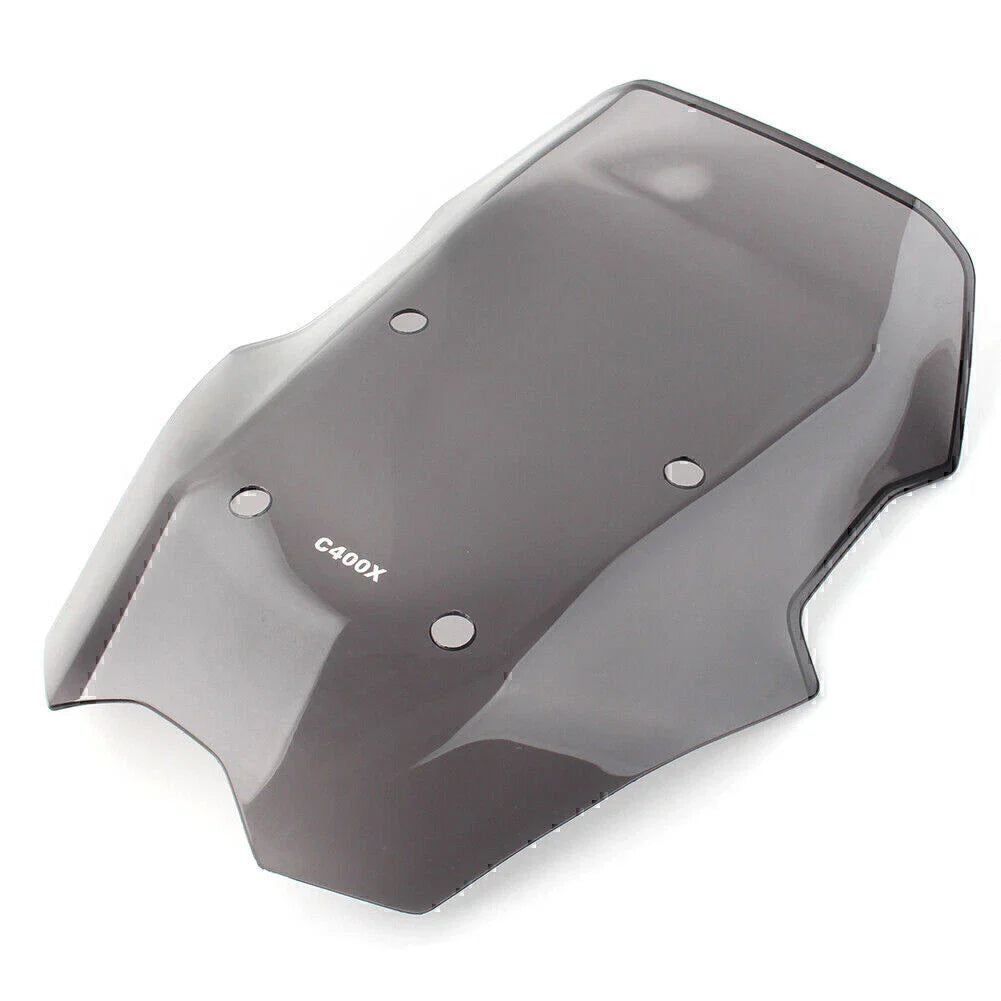 Grey ABS Windshield Air Deflector for BMW C 400 X (2018-2023)