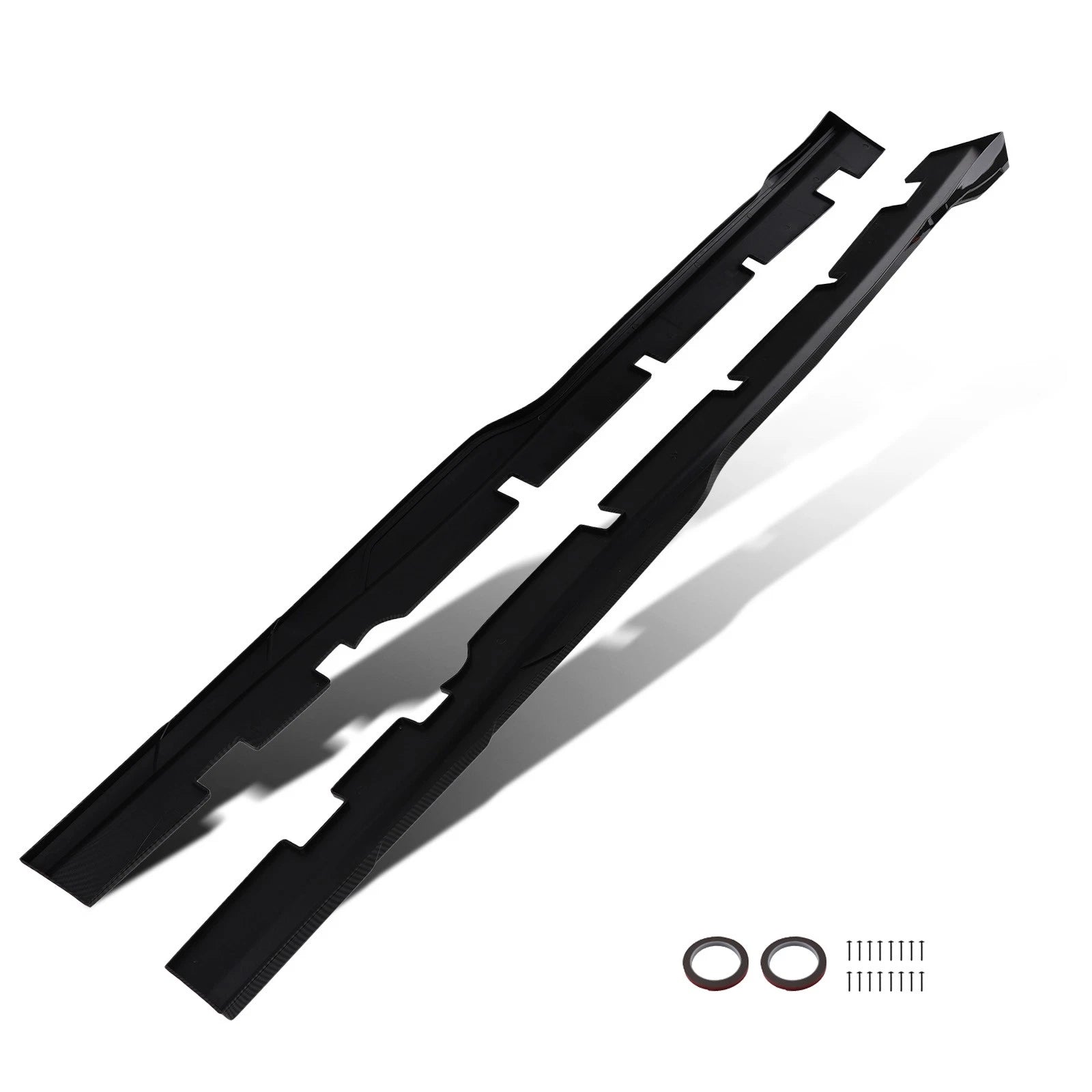Lower Body Side Skirt Extensions for Dodge Charger (2015–2023) Carbon Look