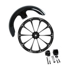 21" Front Fender Wheel Rim & Single Hub for Harley Touring (2008–2013)