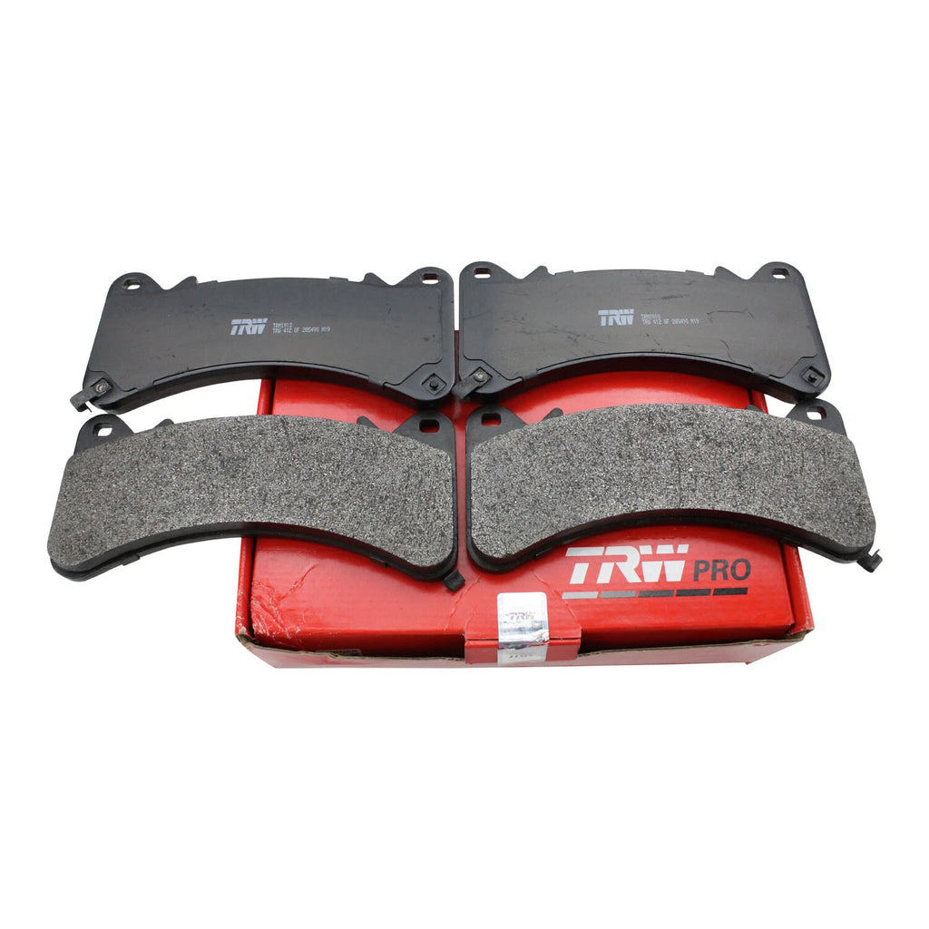 Set of 4 TRW Pro Front Metallic Brake Pads for Cadillac Escalade GMC Yukon (2016)