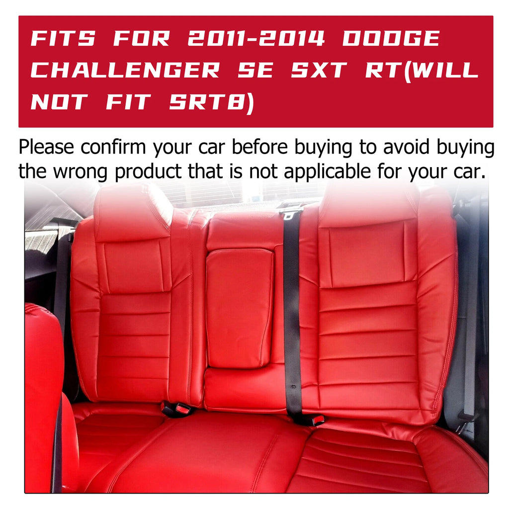 Set of 2 Bucket Seat Covers for Dodge Challenger (2011-2014)