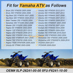 Handlebar Grips for Yamaha Wolverine 350 450 YFM350X YFM450FX 2006–2010