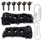 Valve Cover with 6 Ignition Coils for Ford F-150 (2013–2016) 3.5L V6 Turbo