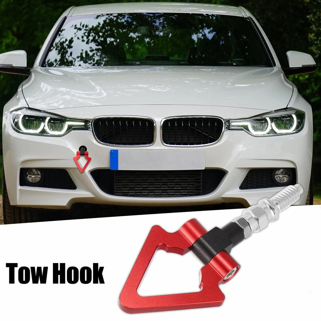 Tow Hook Triangle Ring for BMW 3 5 7 Series Z3 Z4 (1998–2023) - Red