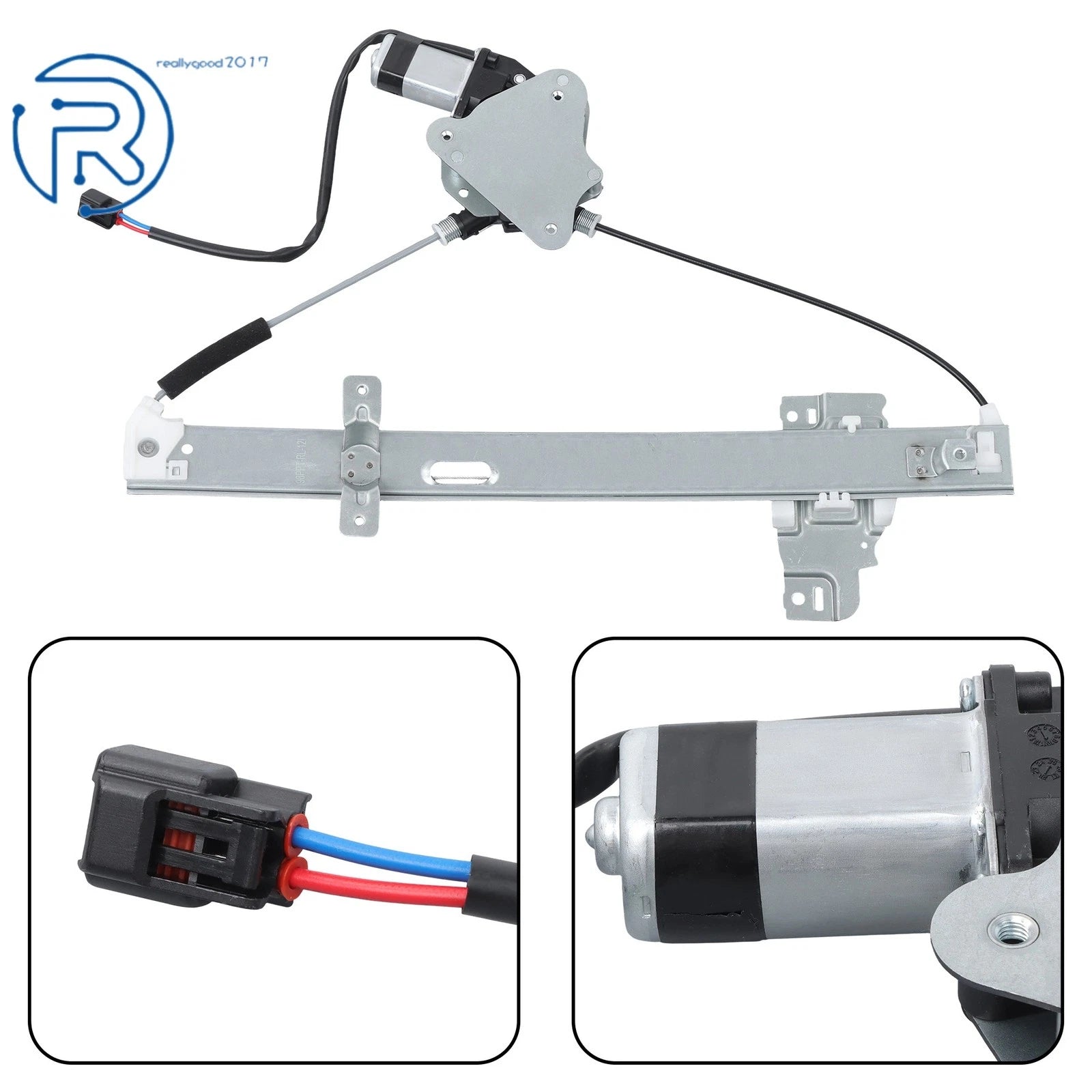 Rear Left Power Window Regulator with Motor for Isuzu Rodeo (1998-2004)