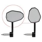7/8" CNC Aluminum Handle Bar End Mirror for Motorcycle (22mm)