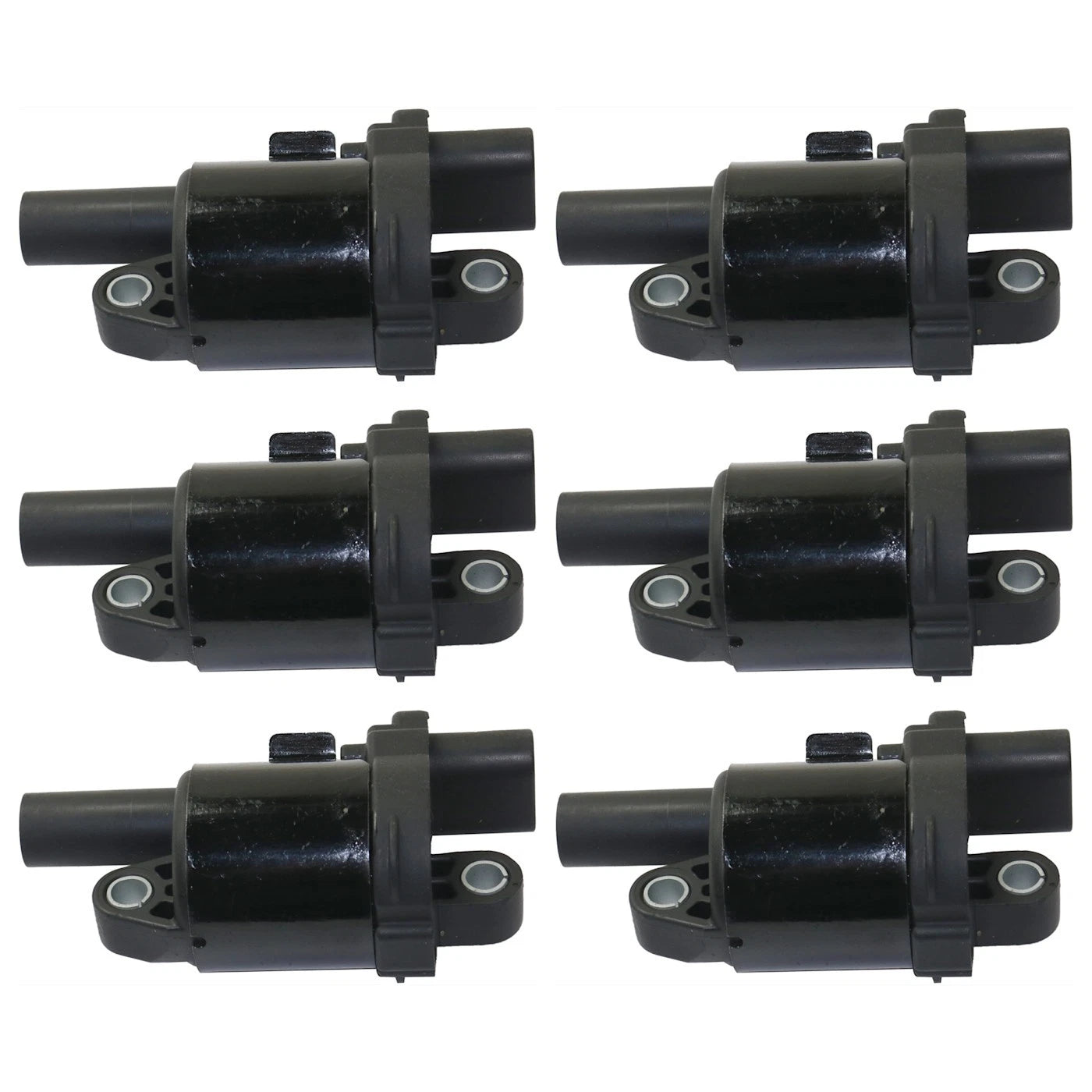 Set of 6 Ignition Coils for Chevy Express Van, Tahoe, GMC 2500