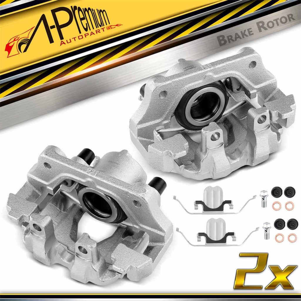 Pair Front Disc Brake Calipers for BMW 323i 328i (2006–2013)