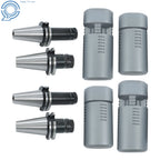 Set of 4 CAT40 ER20 Chucks for Precision Tool Holders (0.0001" Runout)