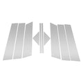 10X Door Pillar Window Trim for Mazda CX-5 (2012–2016) Silver Tone