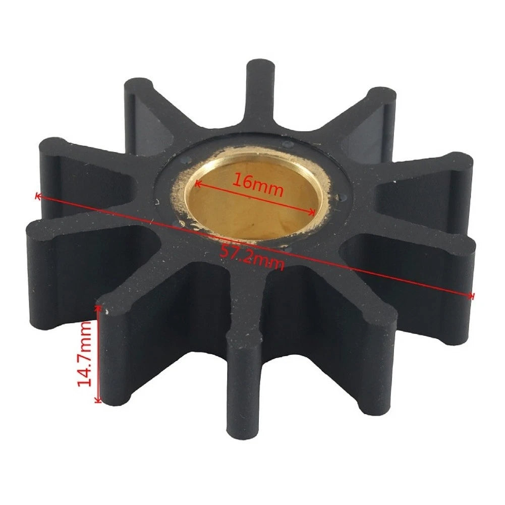 Water Pump Impeller for Brass Rubber Construction