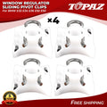 Set of 4 Window Regulator Sliding Pivot Clips for BMW E32 E34 E36 E92 E93