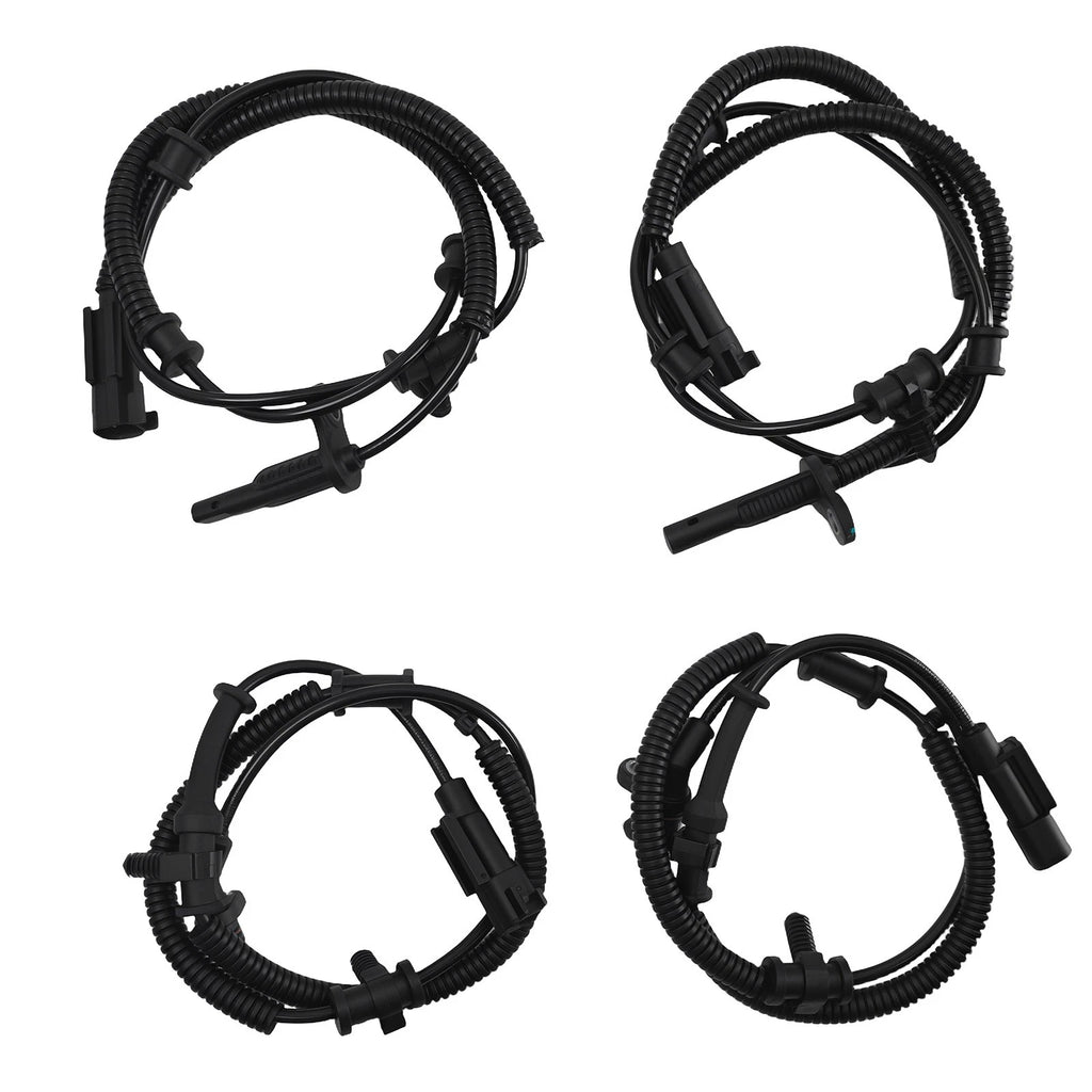 2 Pair ABS Wheel Speed Sensor for Ram 1500 (2013-2018)
