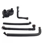 5Pcs PCV Crankcase Vent Valve & Breather Hose for BMW E46 330i 525i 530i X3 (2000-2006)