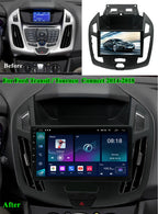 9" Android 13 Stereo Radio GPS 1+16G WiFi for Ford Transit Tourneo (14-18)