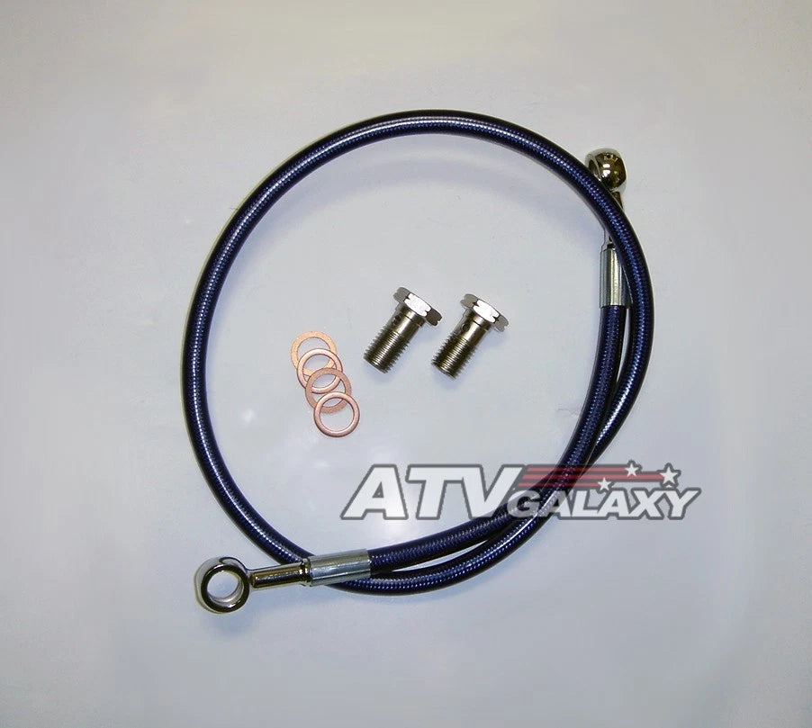 Rear Brake Line Kit for Honda ATC350X (1985–1986) - Blue