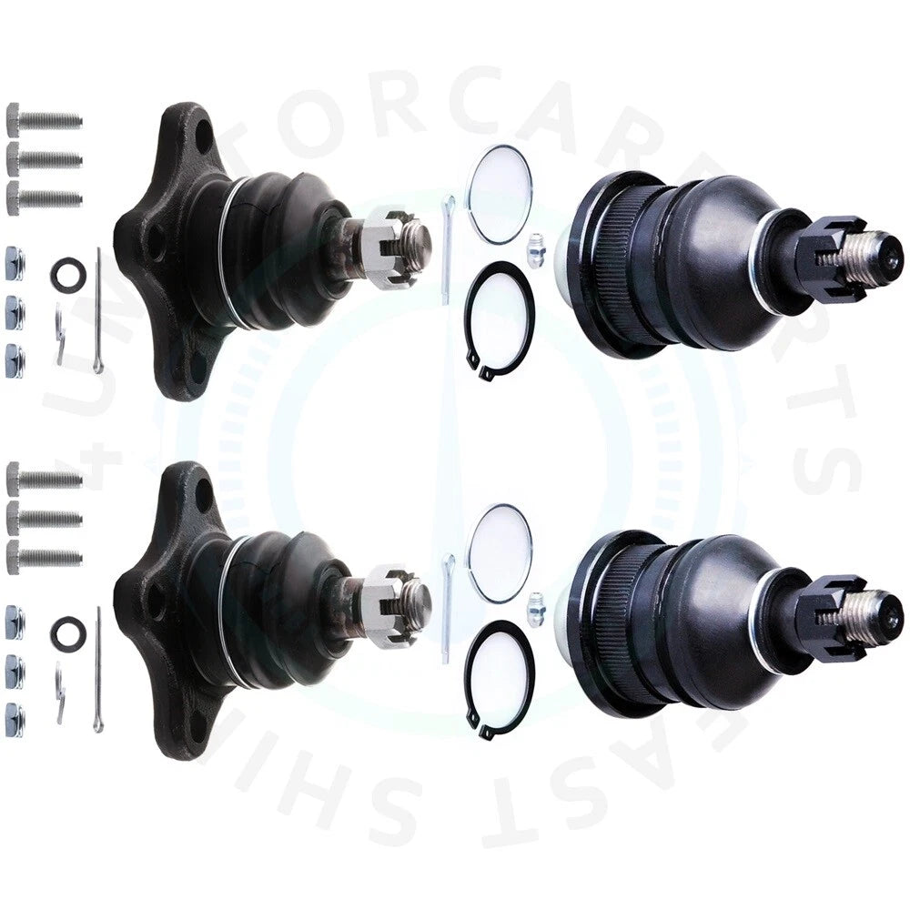 Front Upper Lower Ball Joints for Dodge Ram 50 Mitsubishi Mighty Max (1983–1985)