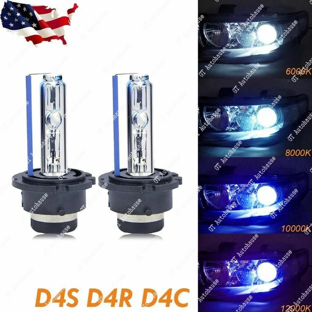 D4S HID Xenon Beam Bulbs for Direct Replacement (2000–2025)