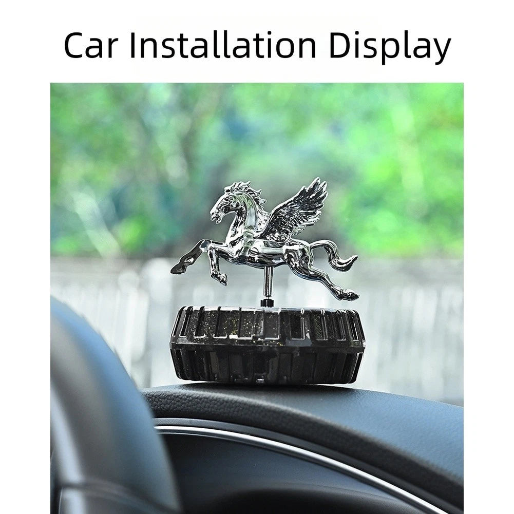 Rotating Solar Pegasus Car Air Freshener for Eagle