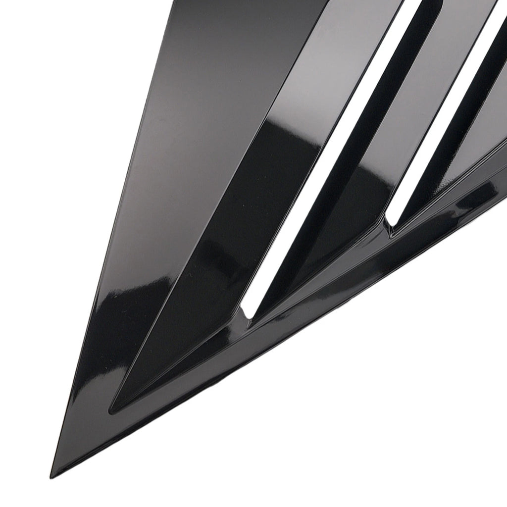 2PC ABS Black Gloss Side Window Louvers for Honda Accord (2023–2025)
