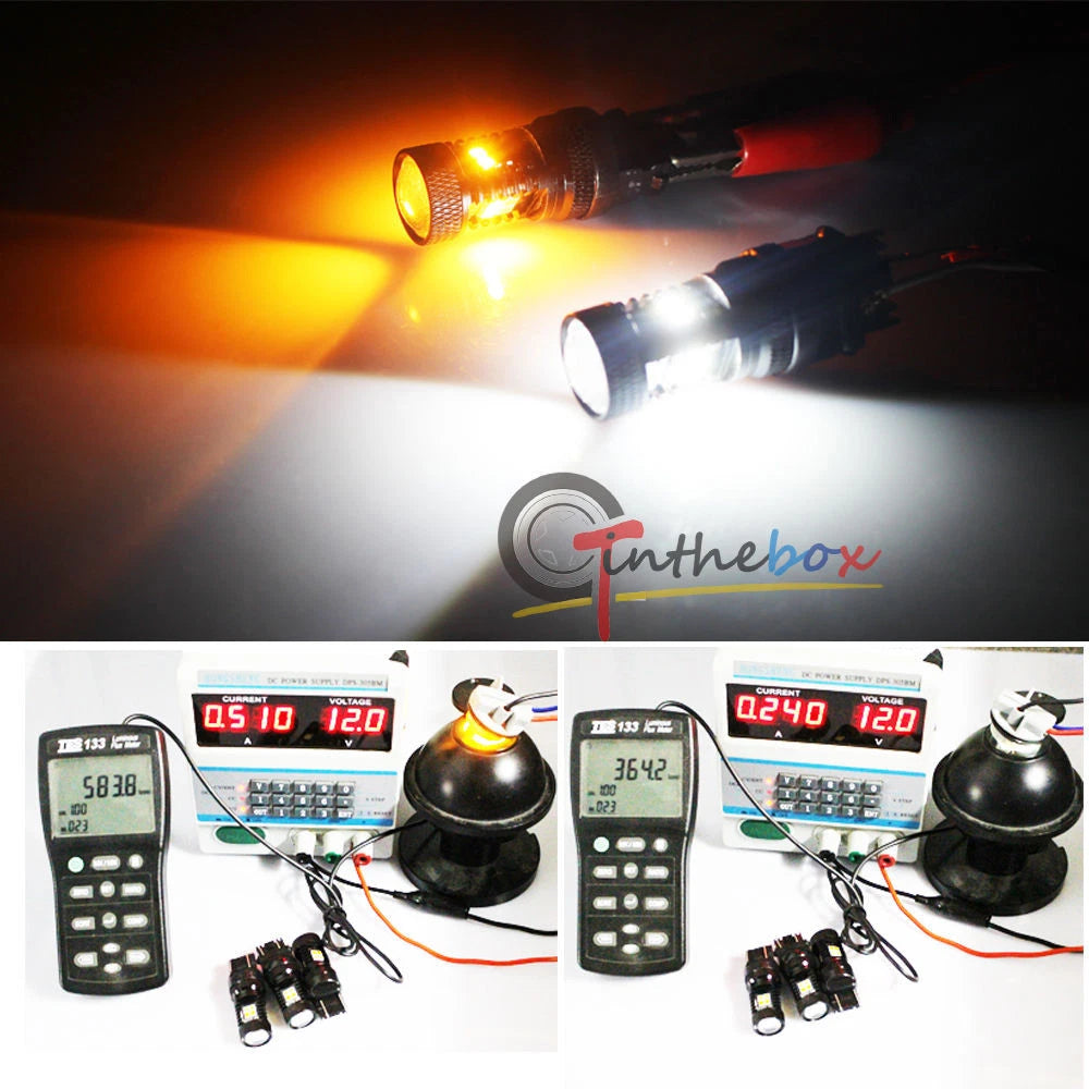 Dual-Color LED Turn Signal Lights for GMC Sierra 1500 (2000–2014)