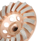 Turbo Grinding Wheels for Concrete and Masonry 4.5" Diameter 5/8"-11 Arbor