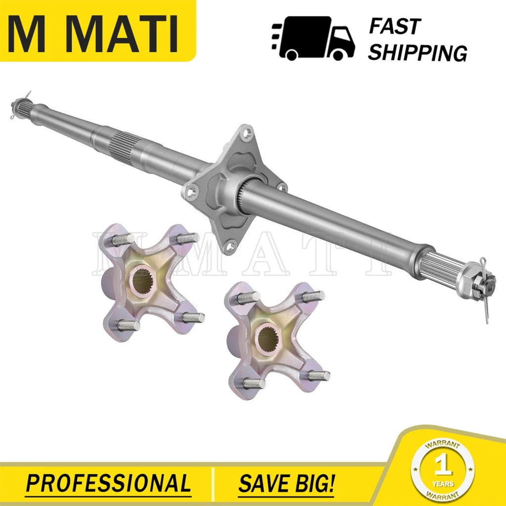 Rear Axle Shaft with Hubs for Honda Sportrax 450 TRX450R TRX450ER (2006–2014)