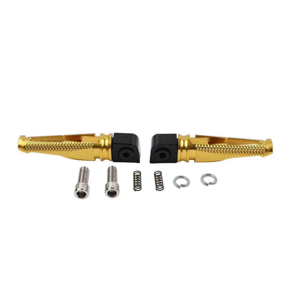 Passenger Rear Foot Pegs for Kawasaki Z300 Z400 Z650 Z900 ZX6R 636 (2015–2023)