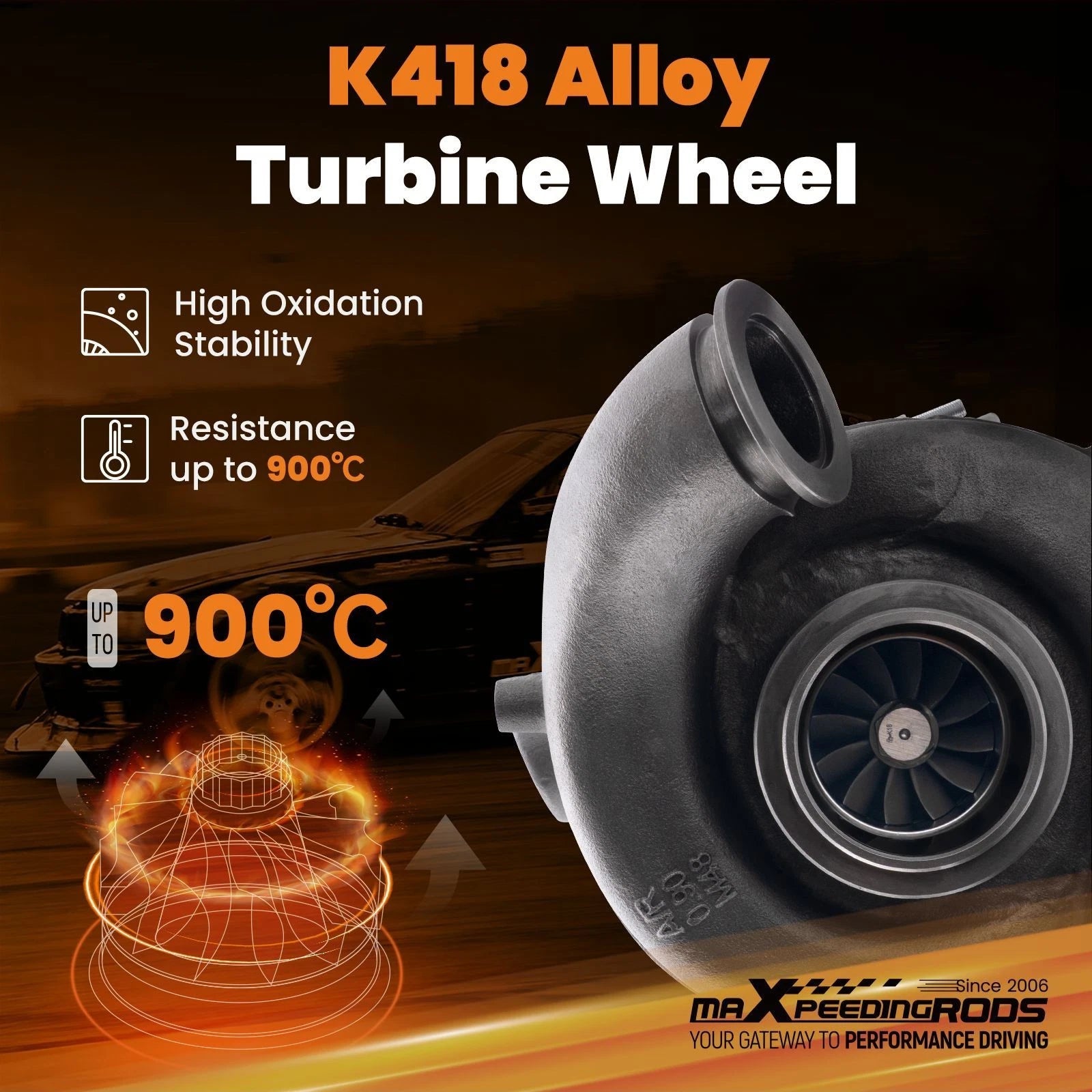 Turbocharger for Ford F-250 F-350 F-450 6.7L Powerstroke (2017–2019)
