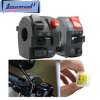 7/8" Motorcycle Handlebar Horn Button Turn Signal Fog Light Switch for