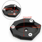 Kickstand Side Stand Extension Pad for Kawasaki Z900RS (2018–2019), Ninja 650R (2017–2019) T9